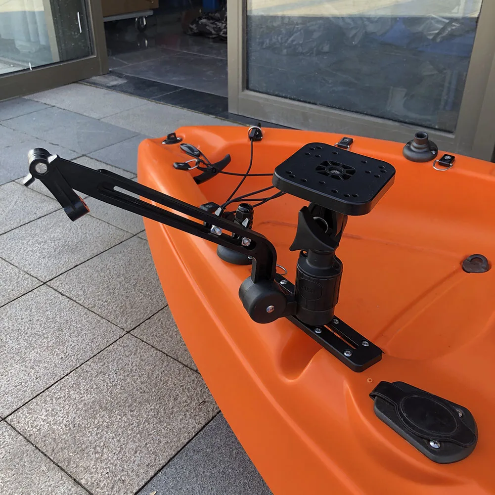 Fish Finder Base Bracket Trans - Fishing Kayak Fish Finder Mount review and price