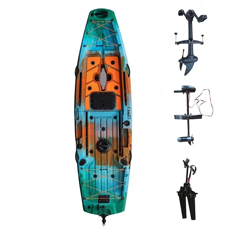 9.5ft 1 Person Folding Plastic - Fishing Kayak Pedal Drive review and price
