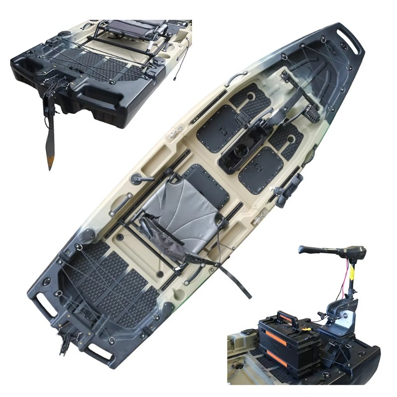 1 Person HDPE/PE Sit-On-Top CE - Fishing Kayak Pedal Drive review and price